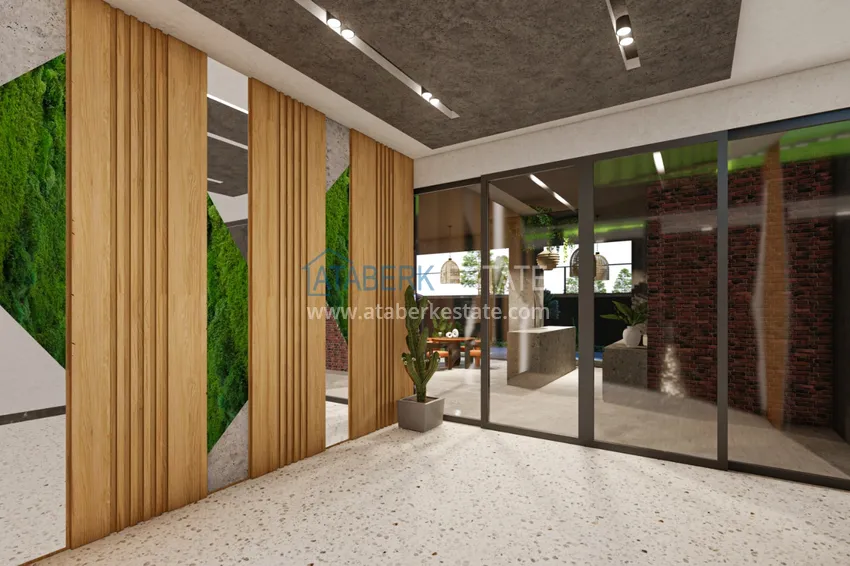 Квартиры в центре Алании от инвестора в новом строящемся комплексе 26 