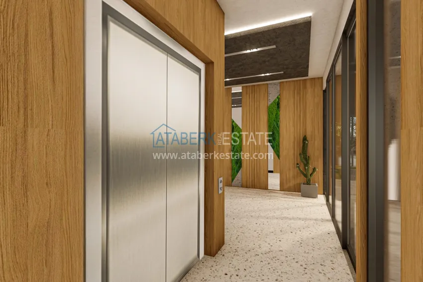 Квартиры в центре Алании от инвестора в новом строящемся комплексе 28 