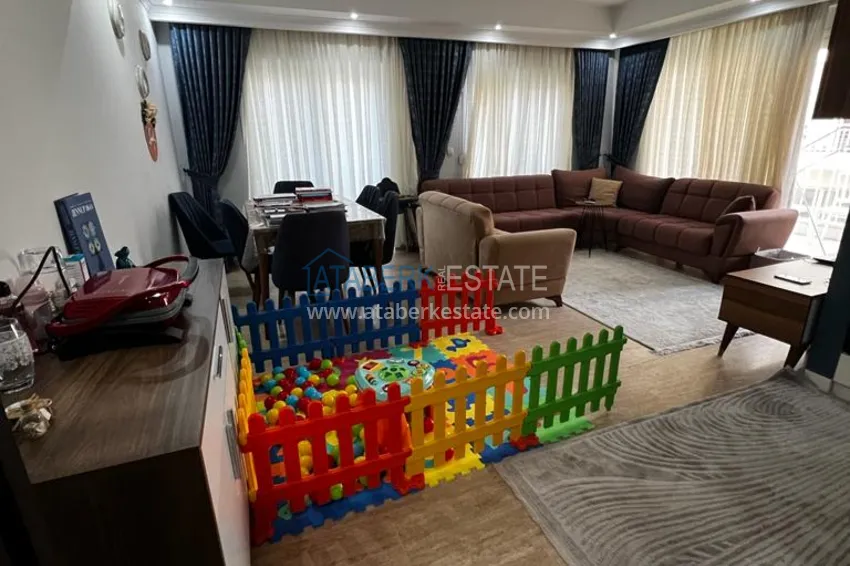 Приобрести Квартира в Оба трехкомнатная в жилом комплексе с инфраструктурой 4 