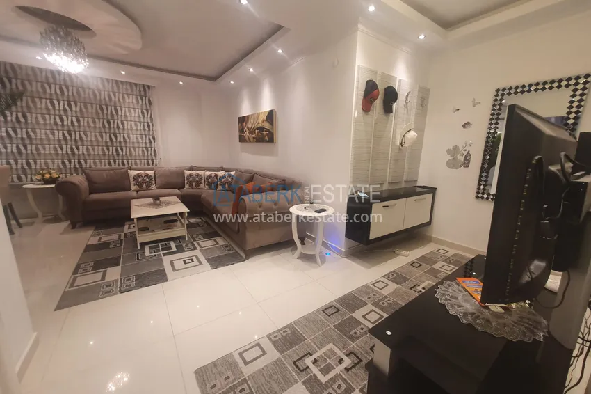 Приобрести Квартира в центре района Оба – Алания с мебелью и застекленным балконом 5 