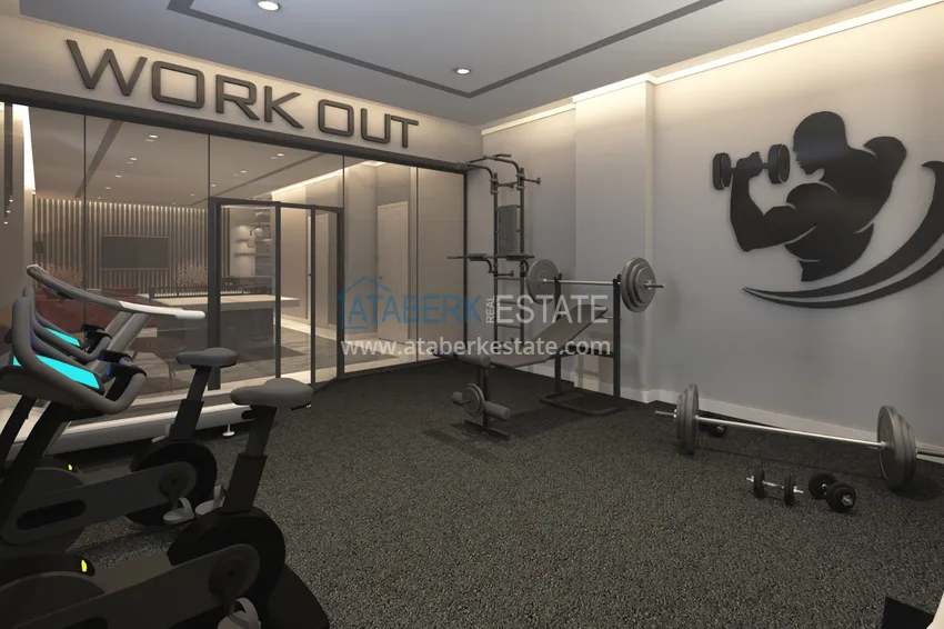 Квартиры в Махмутларе в строящемся комплексе с возможностью оплаты в рассрочку 21 