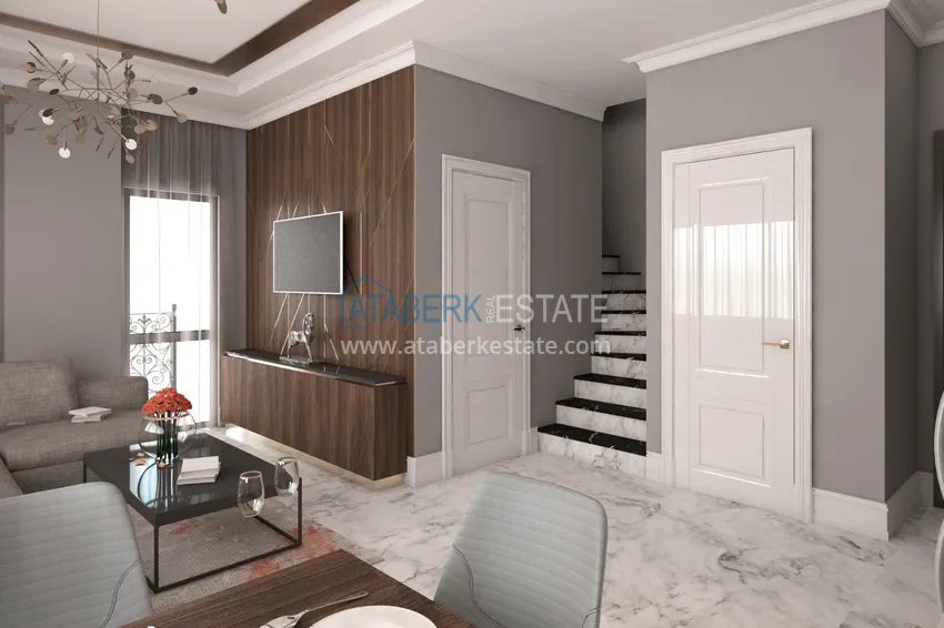 Приобрести Квартиры в Махмутларе в строящемся комплексе с возможностью оплаты в рассрочку 4 