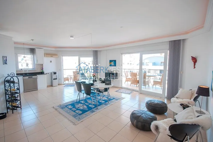 Приобрести Пентхаус-дуплекс в Джикджилли меблированный с частичным видом на море и горы 5 