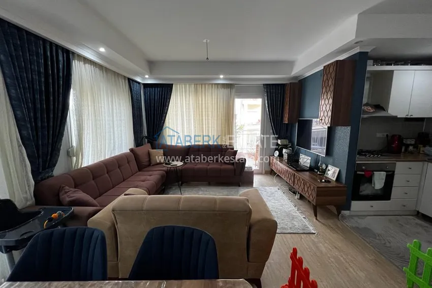 Приобрести Квартира в Оба трехкомнатная в жилом комплексе с инфраструктурой 5 