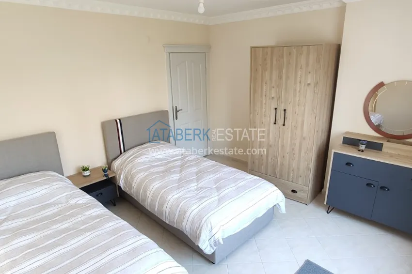 Приобрести Видовые апартаменты с 2 спальнями в районе Махмутлар в благоустроенном комплексе 7 