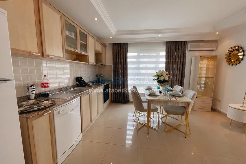 Приобрести Квартира в районе Оба – Алания трехкомнатная с мебелью 6 