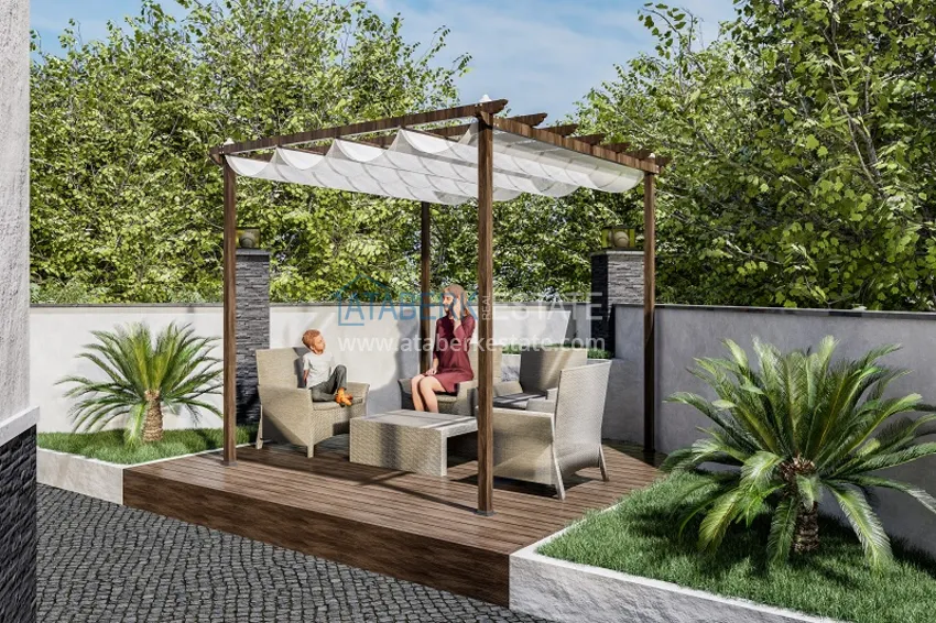 Новый строящийся бутик-комплекс в районе Окурджалар - 200 метров от моря 6 