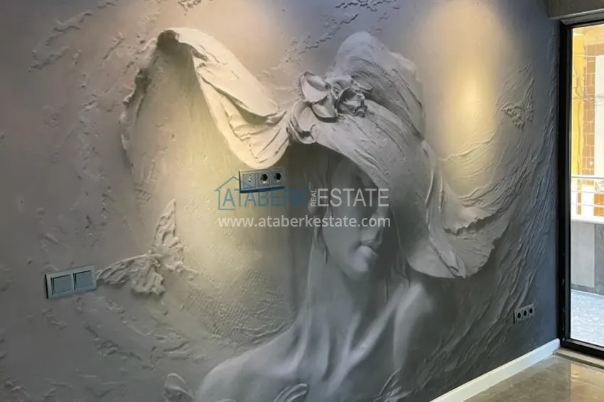 Квартира в районе Оба - Алания готовая к проживанию, рядом с морем 7 