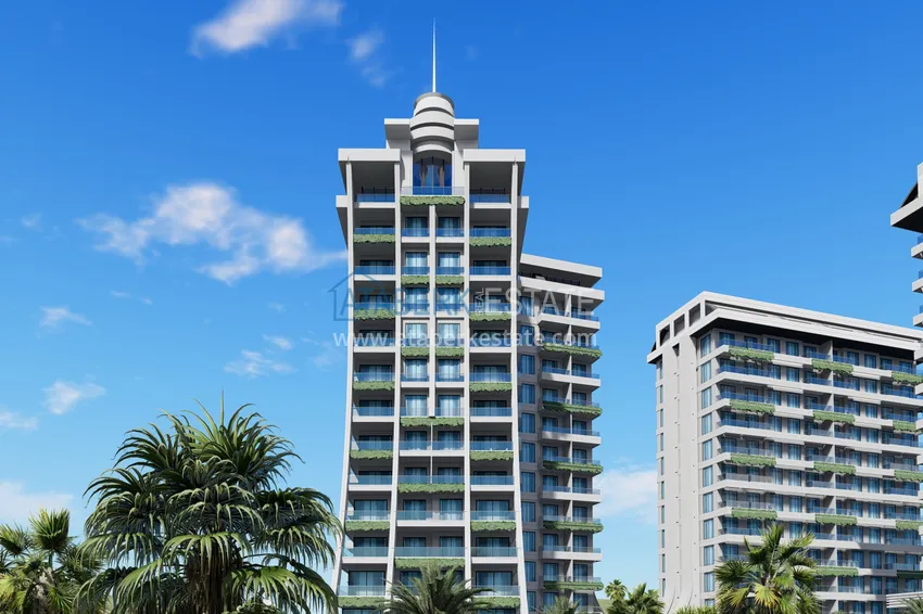 Квартиры в Махмутларе, в строящемся комплексе от инвестора 9 