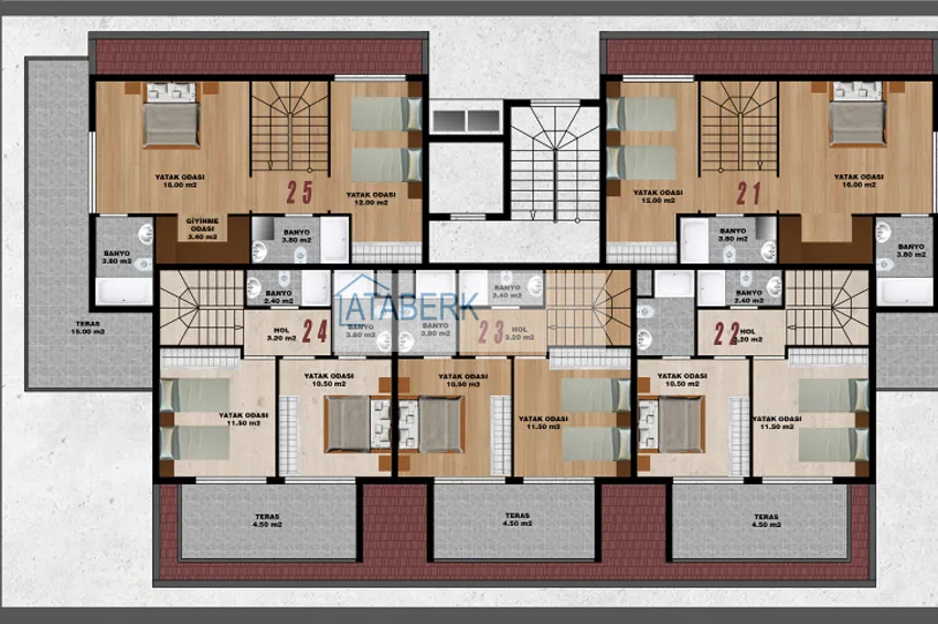 Купить дешево Комфортабельный бутик-комплекс на этапе строительства в Алании – район Оба 7