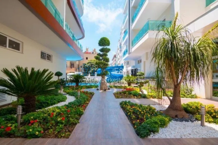 Квартира в центре Алании район пляжа Клеопатра меблированная 6 