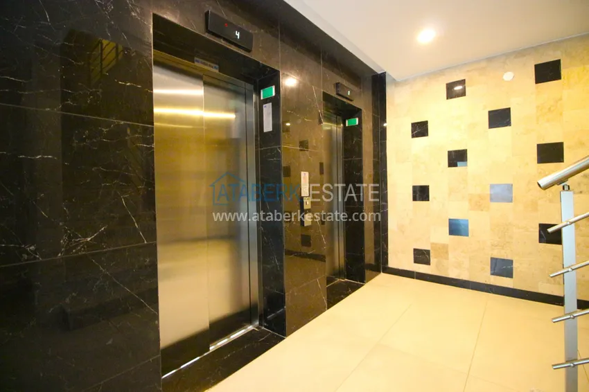 Квартира в Махмутларе меблированная в центре района с видом на море 6 