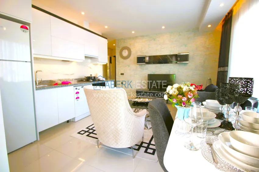 Приобрести Квартира в Махмутларе меблированная в центре района с видом на море 7 