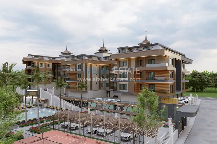 Новый инвестиционный проект жилого комплекса премиум-класса в районе Оба 6 