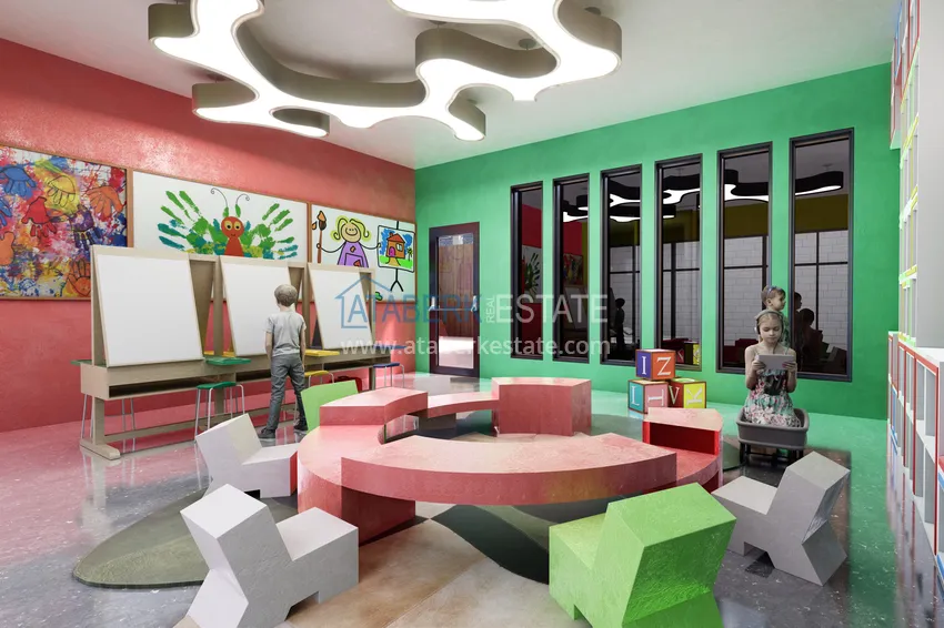 Квартира от инвестора в Махмутларе в строящемся комплексе 11 