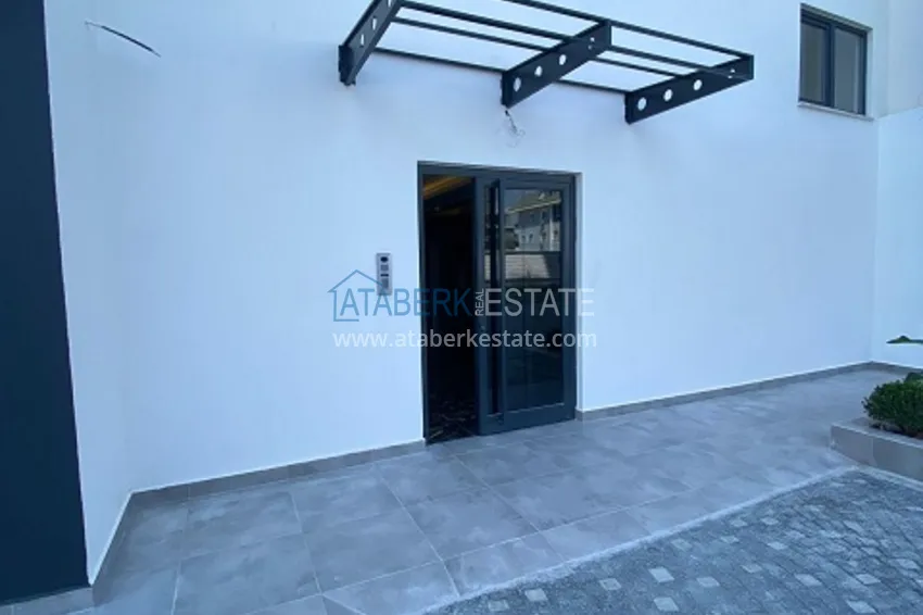 Двухкомнатная квартира с новой мебелью в Алании район Авсаллар - Новостройка 11 