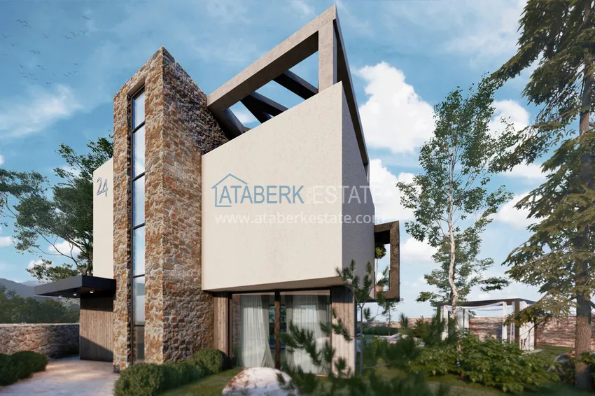 Новый проект элитного комплекса вилл в провинции Анталия, город Калкан - полуостров Теке 6 