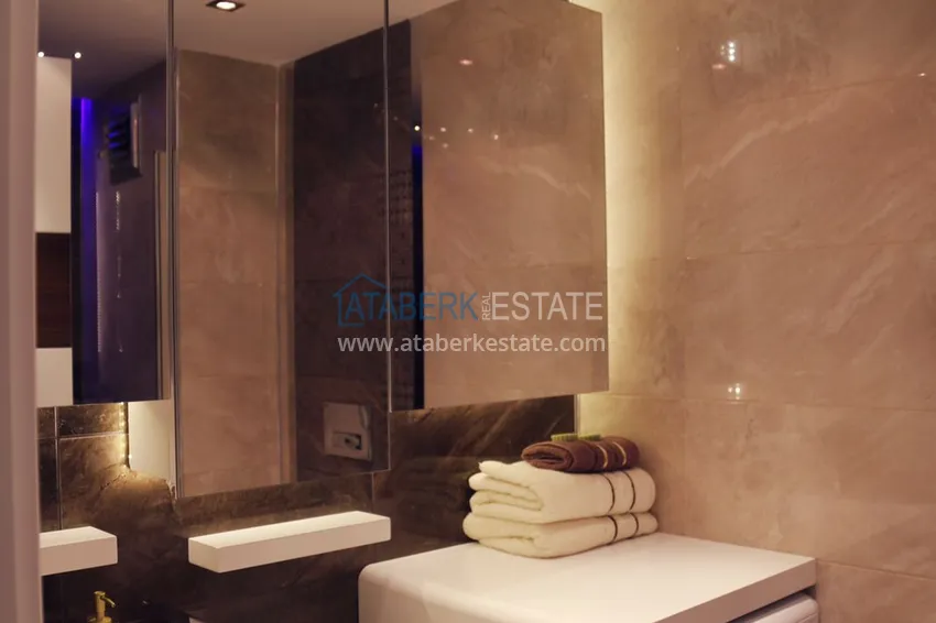 Приобрести Квартира в центре Алании район пляжа Клеопатра меблированная 7 