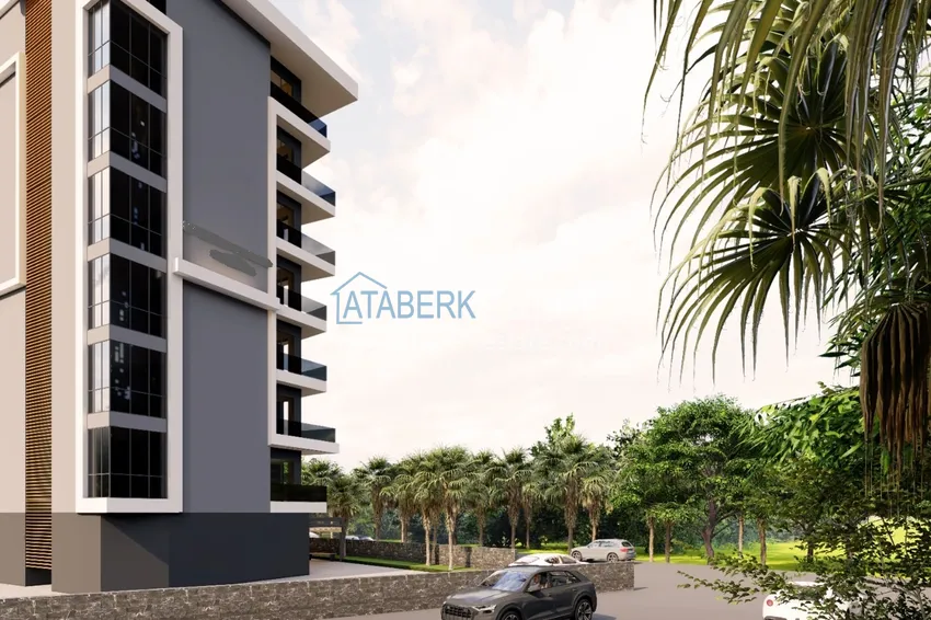 Квартира в районе Авсаллар, в комплексе на этапе строительства напрямую от инвестора 7 