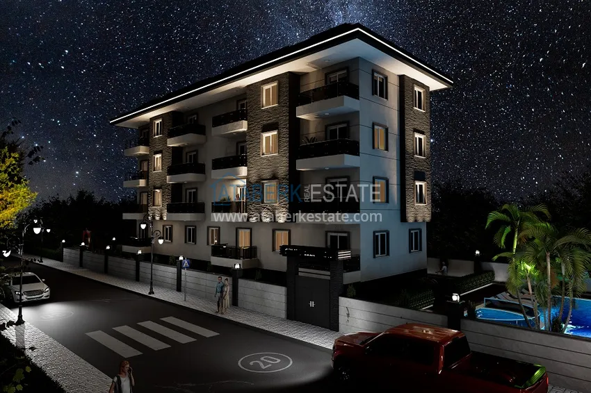 Новый строящийся бутик-комплекс в районе Окурджалар - 200 метров от моря 8 