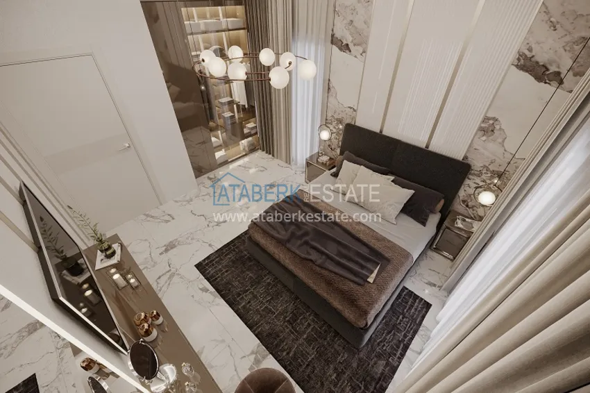 Приобрести Новый строящийся бутик-комплекс в районе Окурджалар - 200 метров от моря 8 