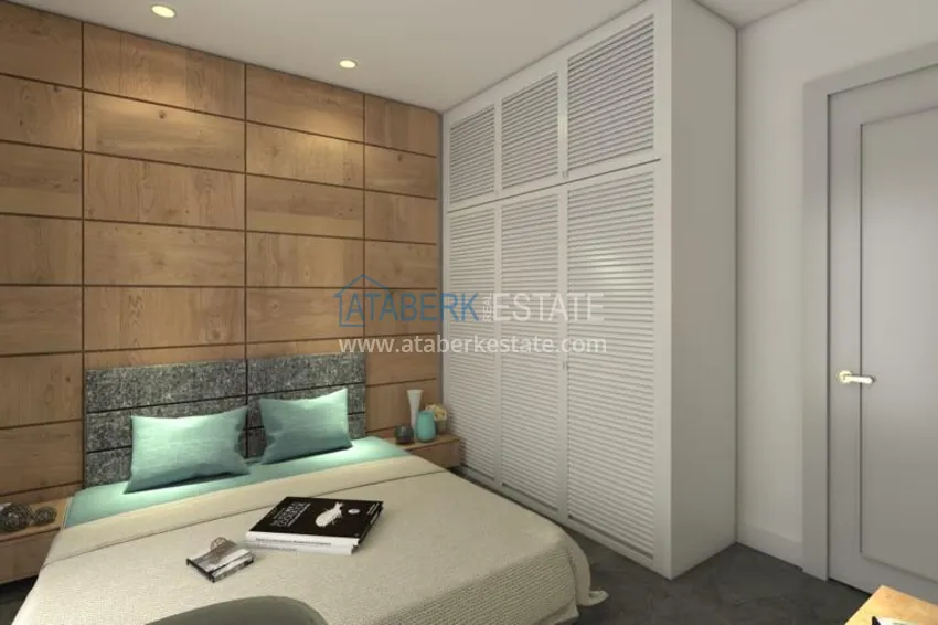 Приобрести Квартиры в Махмутларе в строящемся комплексе с возможностью оплаты в рассрочку 7 