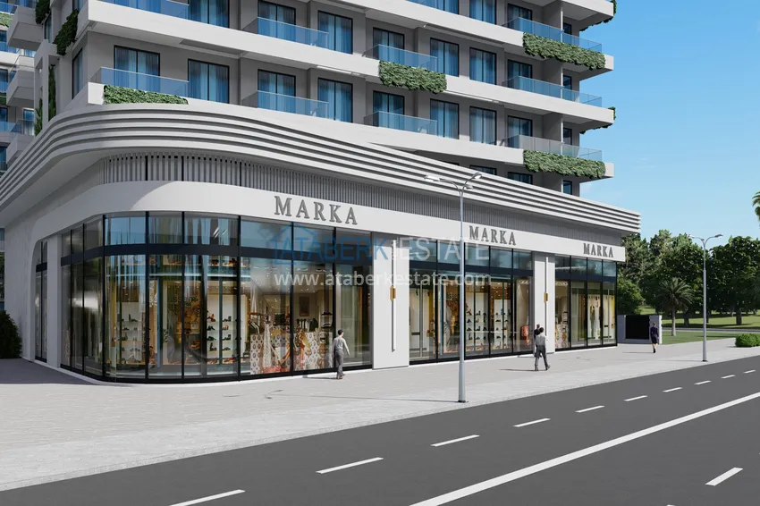 Квартира от инвестора в Махмутларе в строящемся комплексе 11 