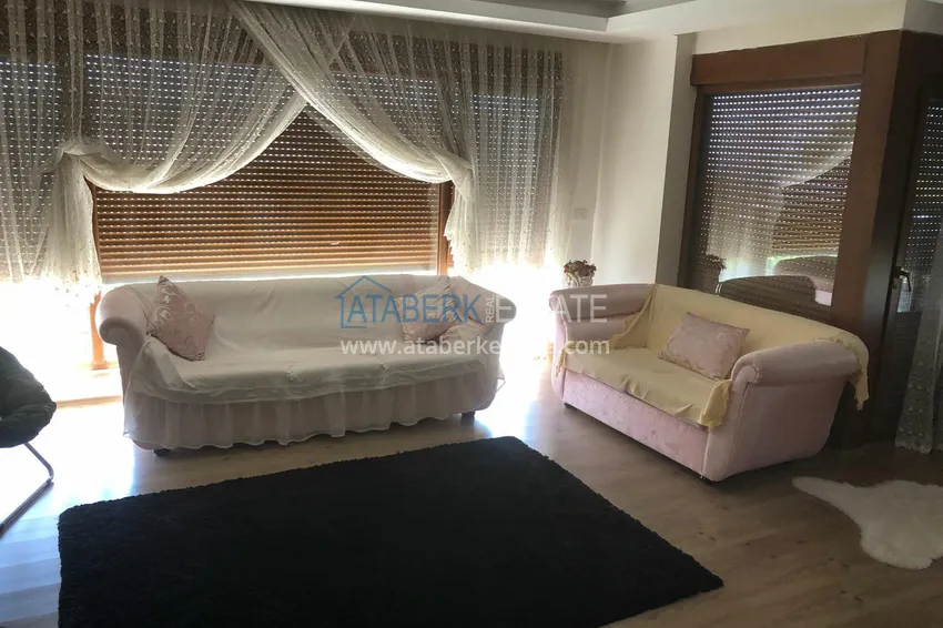 Приобрести Садовый дуплекс в Алании с видом на историческую крепость 7 