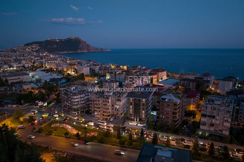 Новый жилой комплекс в центре Алании, район пляжа Клеопатра - квартиры от застройщика 10