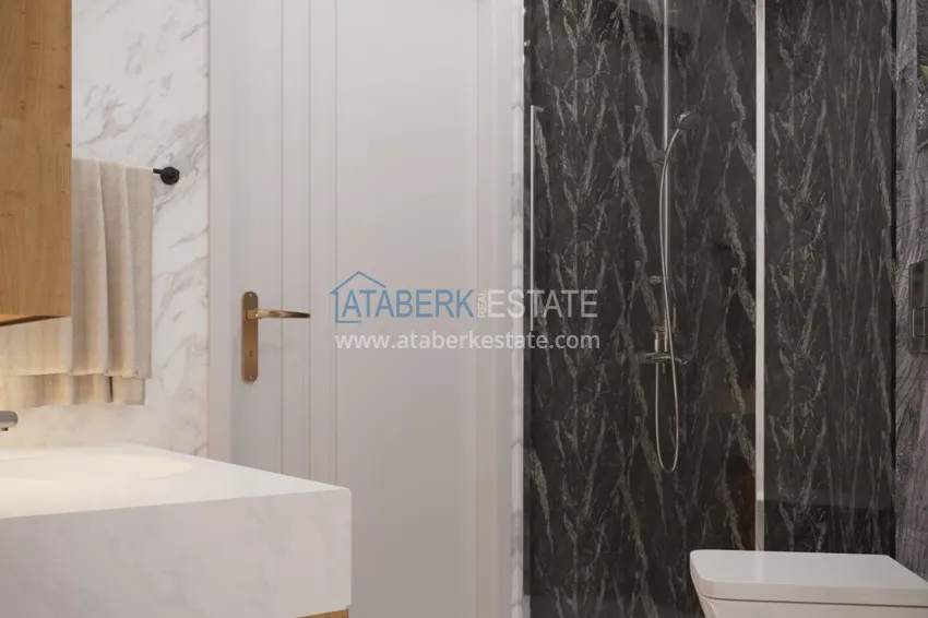 Приобрести Двухкомнатная квартира от инвестора в комплексе с отельной инфраструктурой в Авсалларе 8 