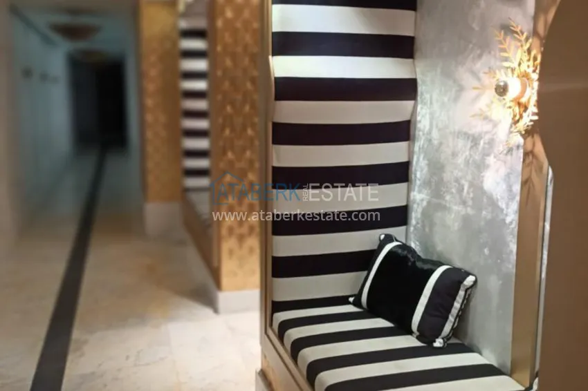 Квартира в центре Алании с отдельной кухней и 3 спальнями 13 