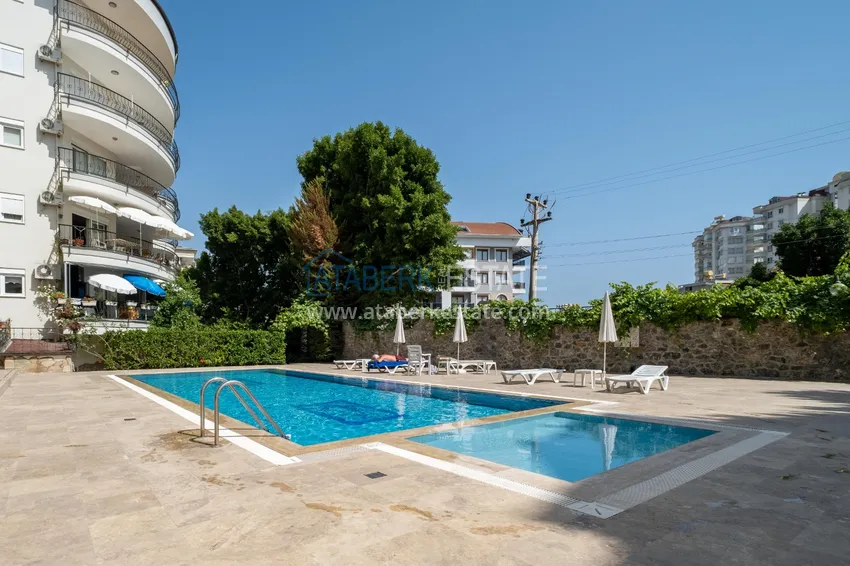 Пентхаус-дуплекс в Джикджилли меблированный с частичным видом на море и горы 8 