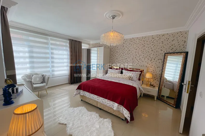 Приобрести Квартира в районе Оба – Алания трехкомнатная с мебелью 10 