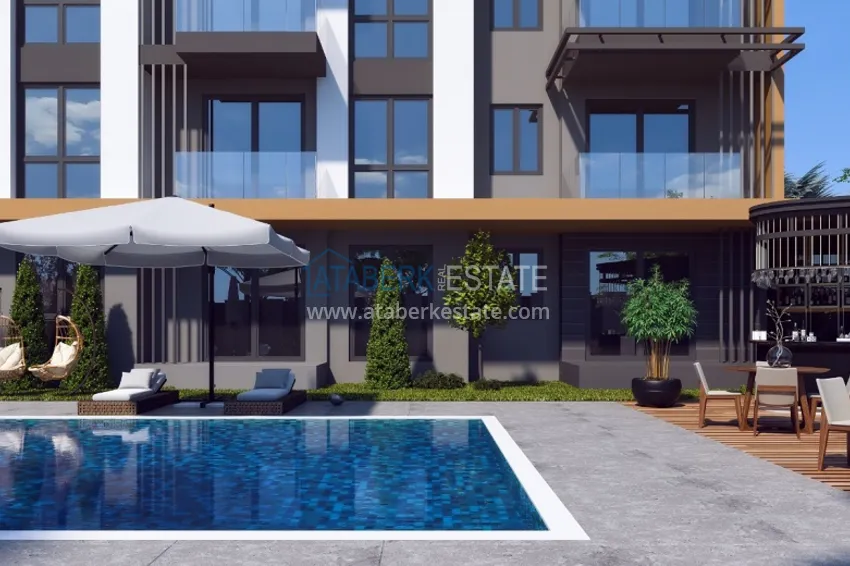 Новый проект жилого комплекса в Анталии – район Алтынташ  10 