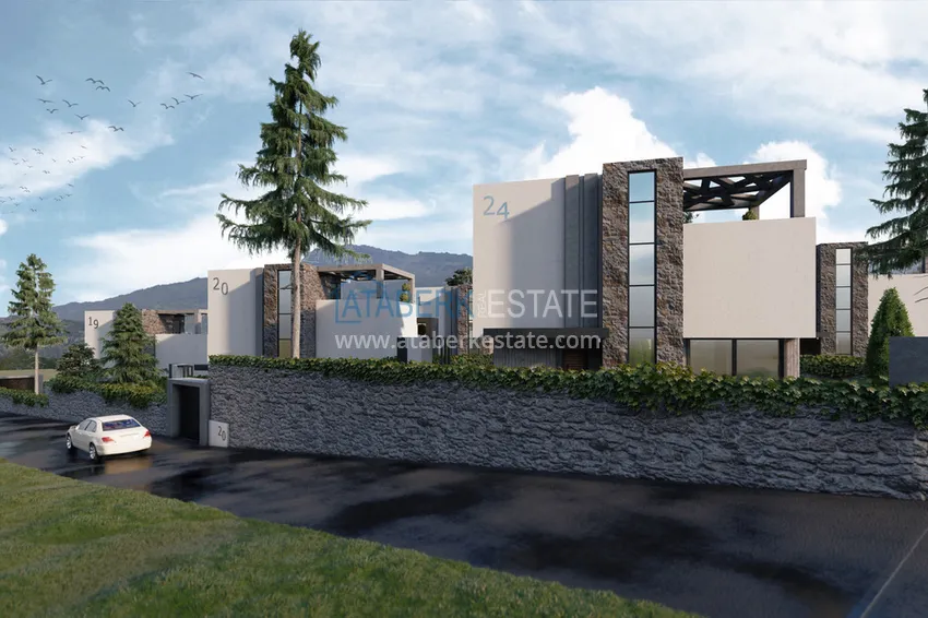 Новый проект элитного комплекса вилл в провинции Анталия, город Калкан - полуостров Теке 9 