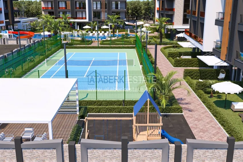 Новый проект малоэтажного жилого комплекса в Алании - район верхняя Оба 12 