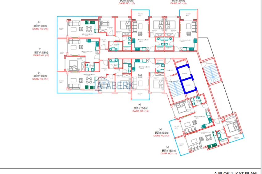 Купить дешево Квартира от инвестора в Махмутларе в строящемся комплексе 2 