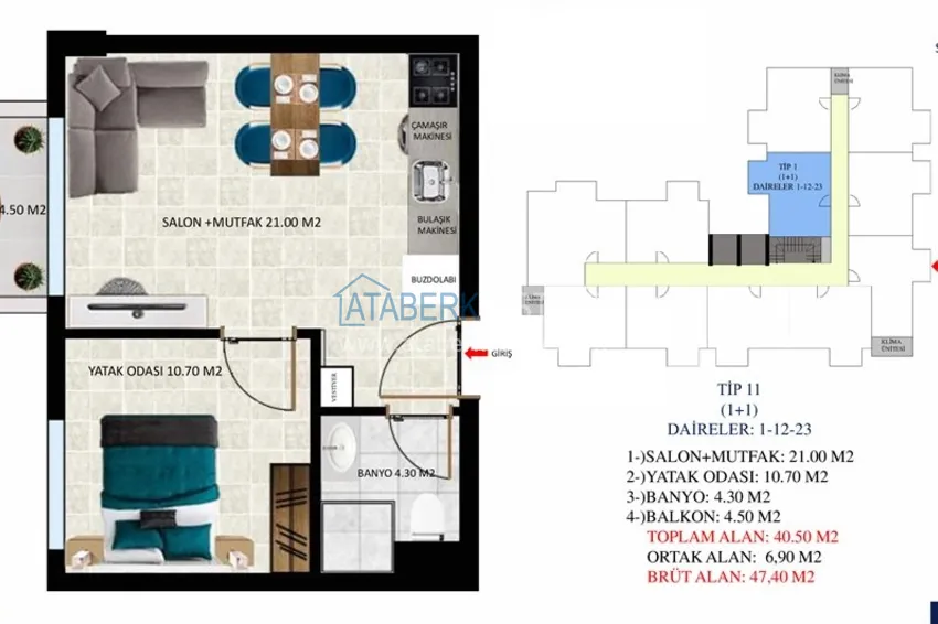 Купить дешево Квартиры в Алании - район Оба, от инвестора в строящемся комплексе 3 