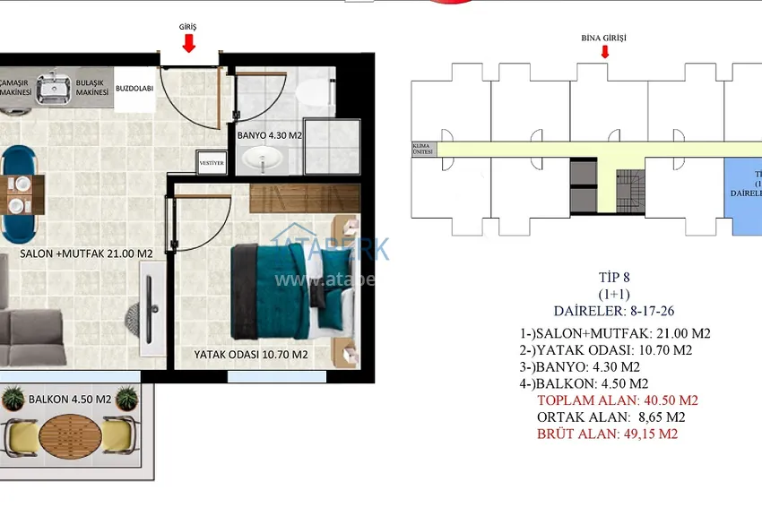 Купить дешево Квартиры в Алании - район Оба, от инвестора в строящемся комплексе 9 