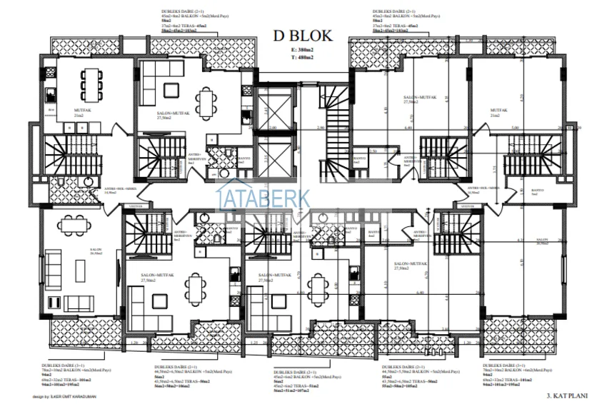 Купить дешево Новый проект малоэтажного жилого комплекса в Алании - район верхняя Оба 12 