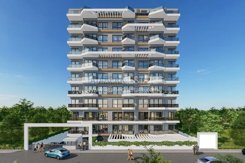 Новый проект жилой комплекс в районе Махмутлар! 6 