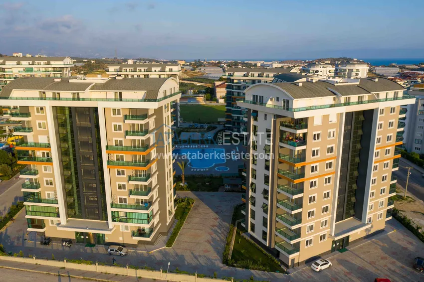 Квартира в Авсалларе меблированная с видом на море 9 