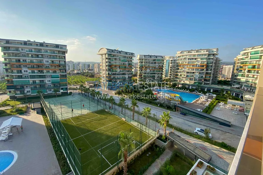 Квартира в Авсалларе меблированная с видом на море 12 