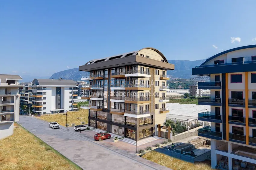 Недвижимость в Каргыджаке – Алания, на этапе строительства 9 