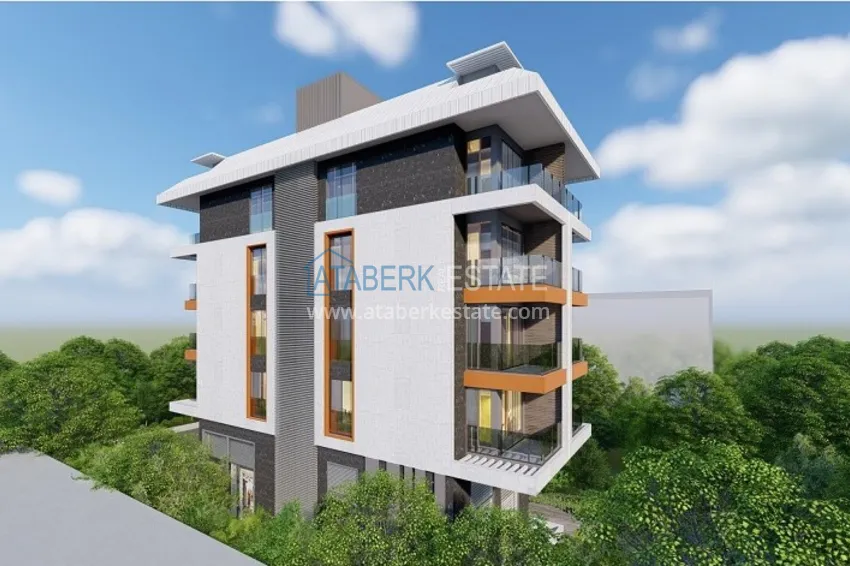 Квартиры и коммерческое помещение напрямую от застройщика в Алании, район Каргыджак - вторая береговая линия 3 