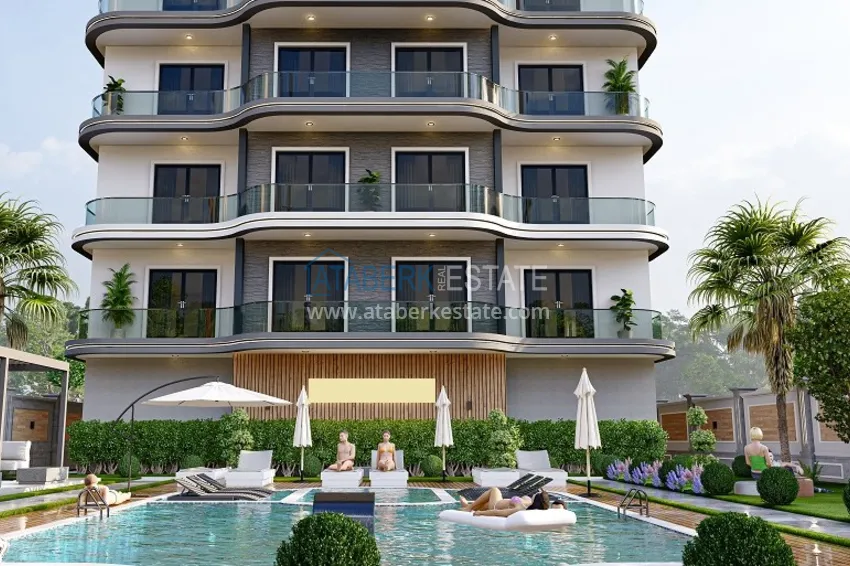 Новый проект жилого комплекса в районе Кестель - Алания 2 