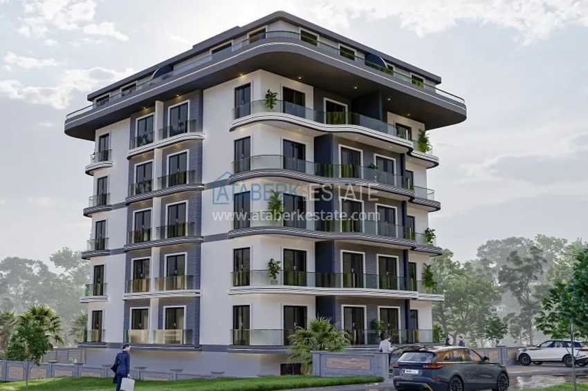 Новый проект жилого комплекса в районе Кестель - Алания 4 