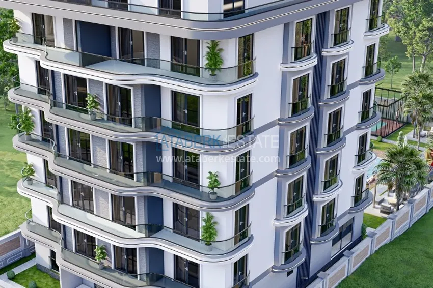 Новый проект жилого комплекса в районе Кестель - Алания 6 