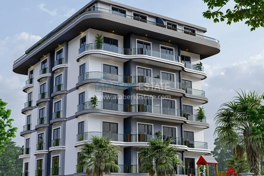 Новый проект жилого комплекса в районе Кестель - Алания 7 