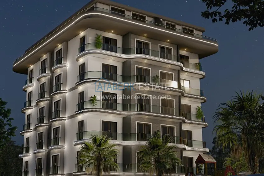 Новый проект жилого комплекса в районе Кестель - Алания 8 